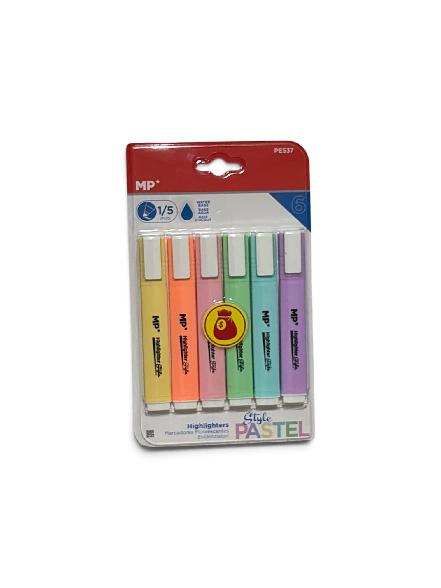Subrayadores pastel